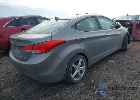 2013 Hyundai Elantra Limited from USA, damaged, VIN KMHDH4AE0DU516445